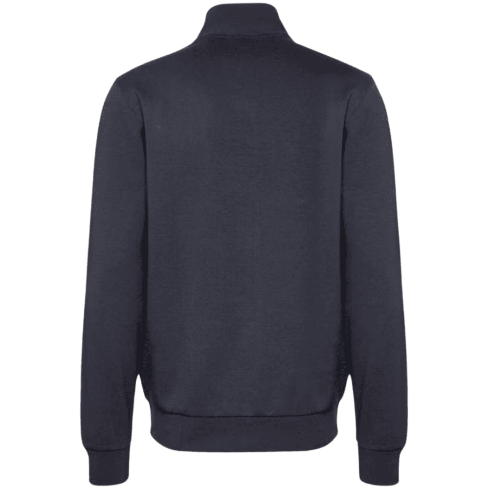 C-Stimmann Quarter Zip Funnel Neck Navy Sweatshirt