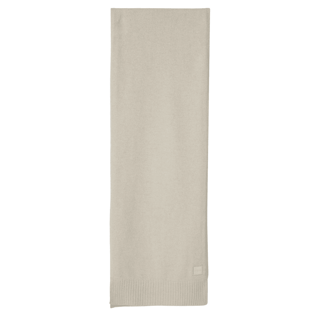Akalo_R Patch Logo Beige Scarf