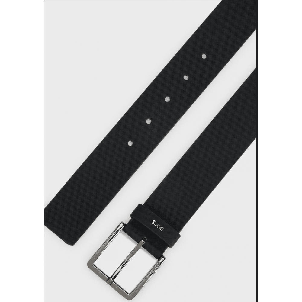 Ther-D-Boss Leather Black Belt