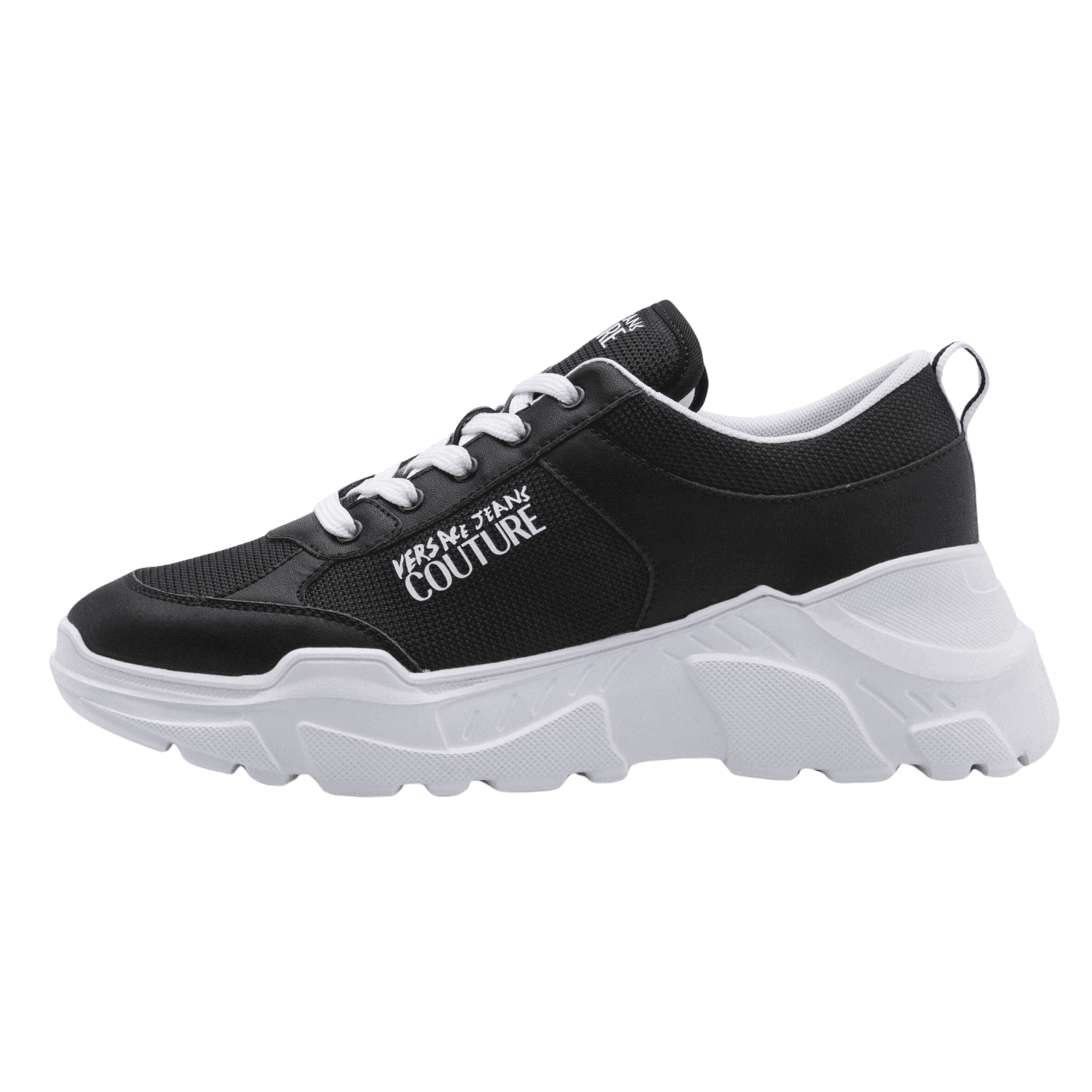 Speedtrack Black/White Sneaker Trainer