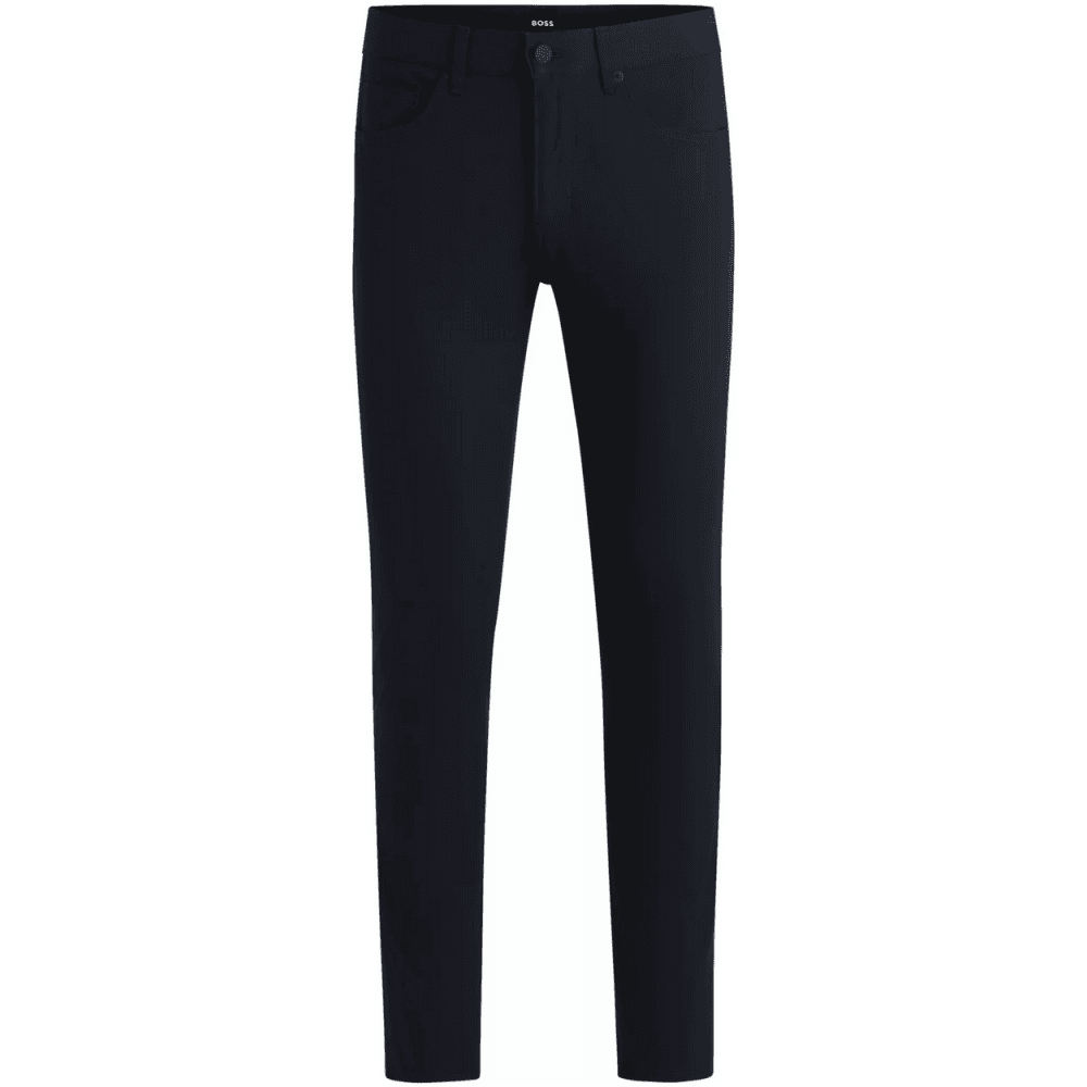 P-Delaware5 Slim Fit Navy Trousers