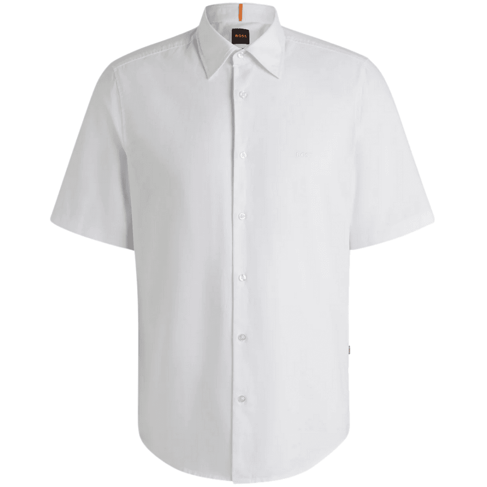 Rash_2 Regular Fit White Shirt