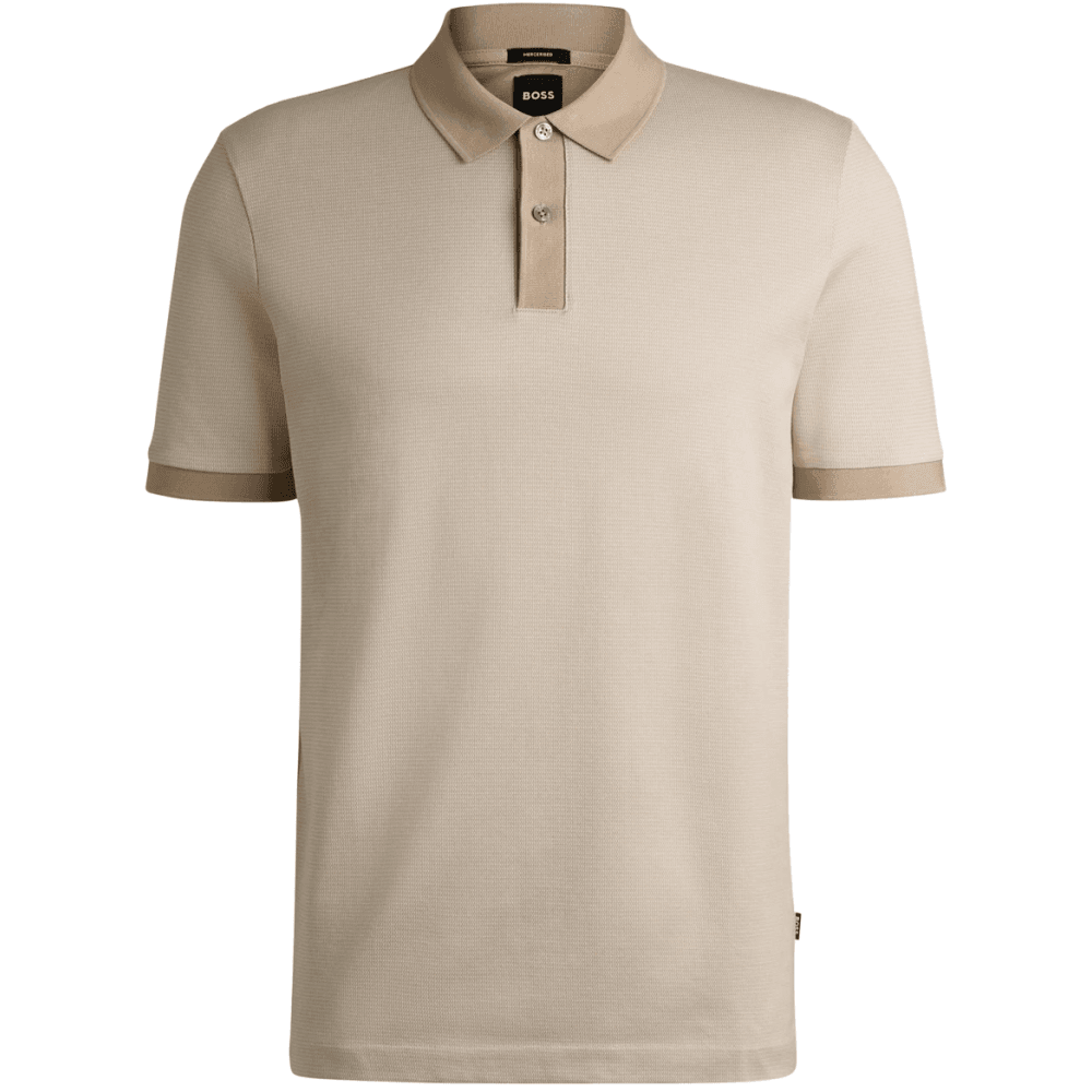 H-Parlay Regular Fit Beige Polo Shirt