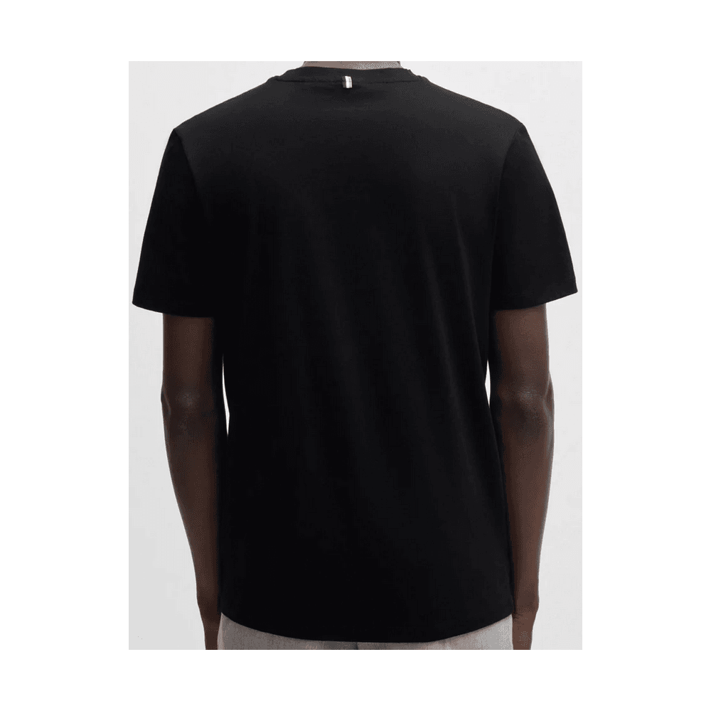 Tessler 150 Slim Fit Black T-Shirt