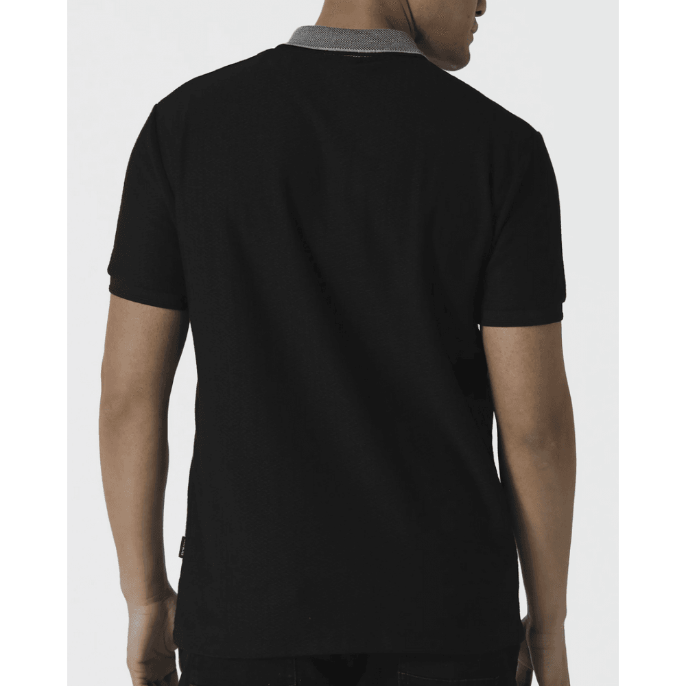 Fairfield Black Zip Polo Shirt