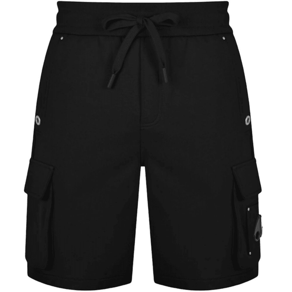 Cotton Hartsfield Black Cargo Shorts
