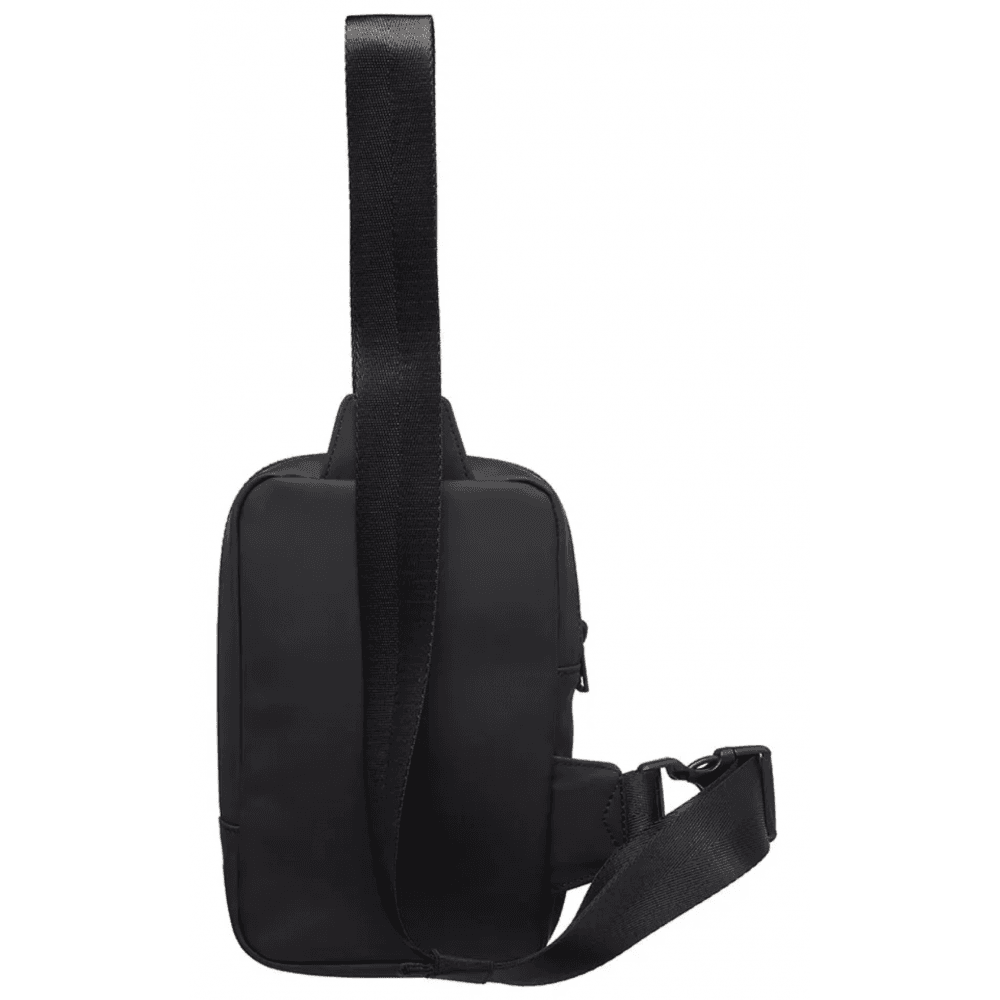 Eco Leather Black Sling Bag