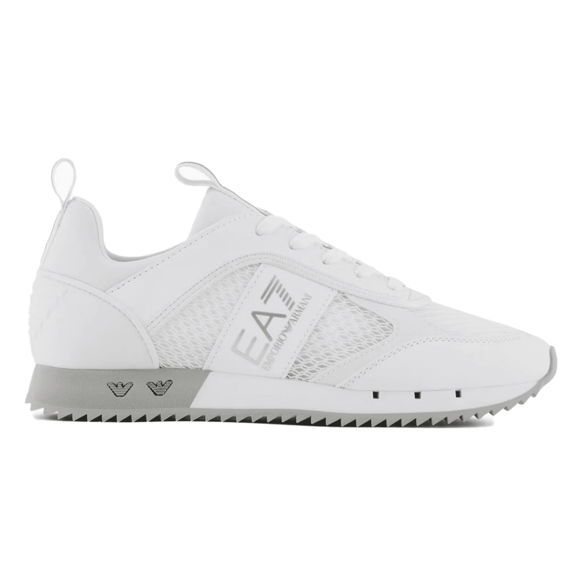 White Mesh Sneaker Trainer