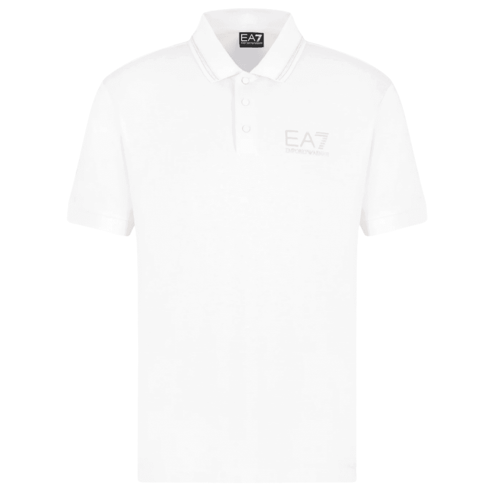 Gold Series White Polo Shirt