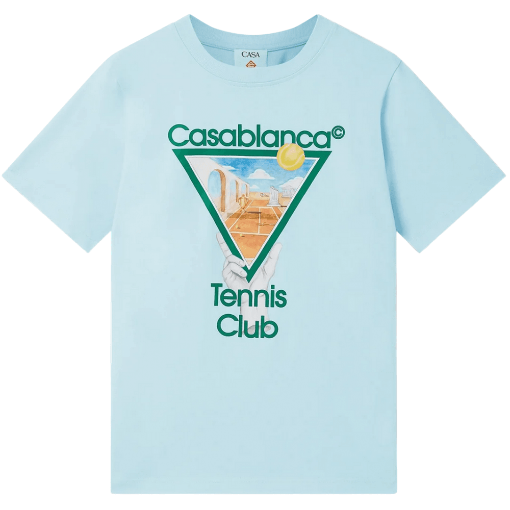 Metaphysical Tennis Icon Blue T-Shirt