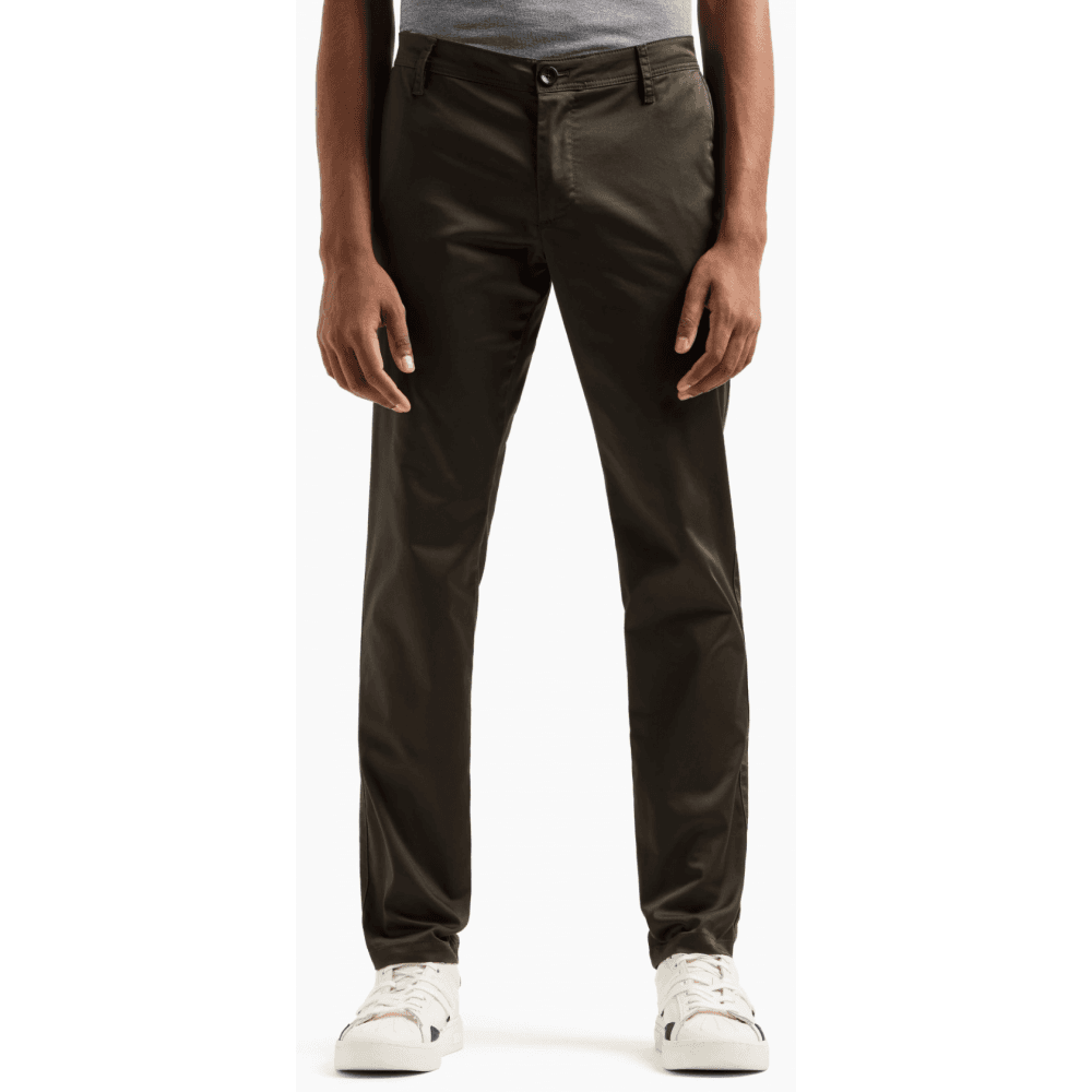 Slim Fit Khaki Chino Trouser