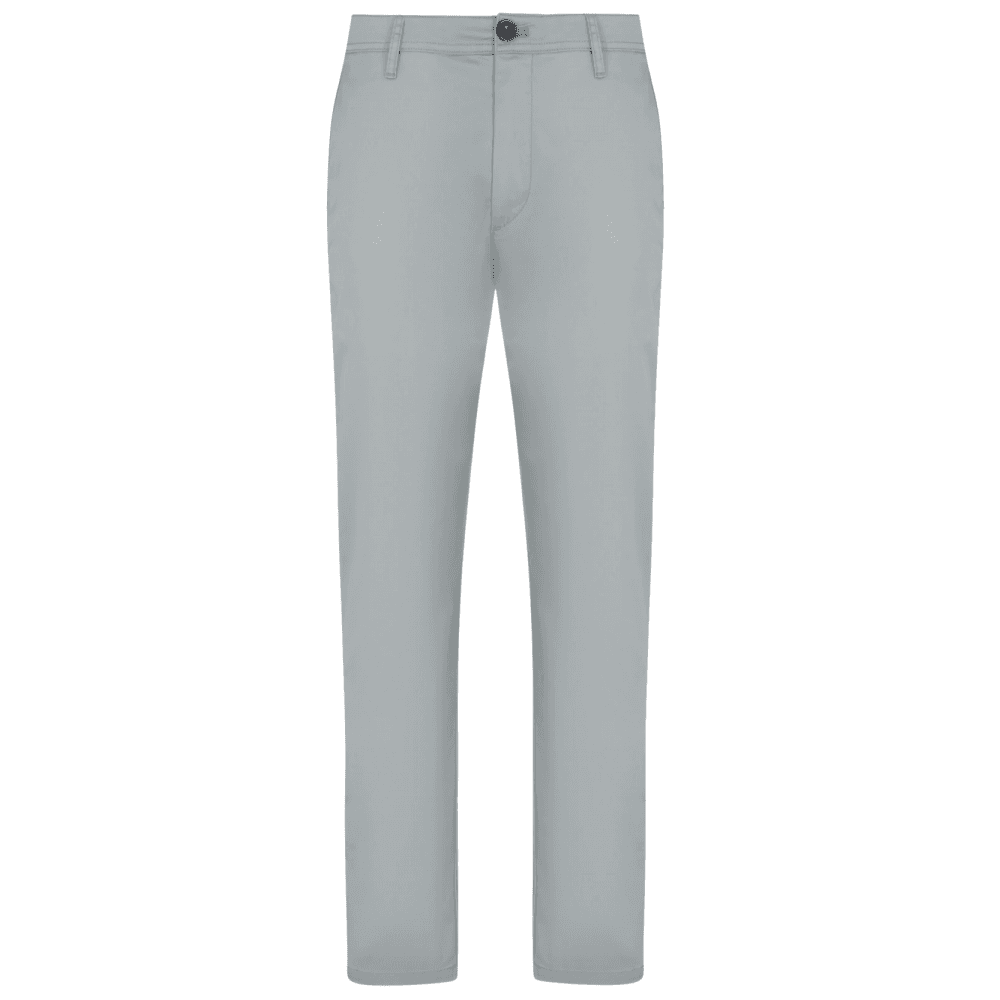 Slim Fit Grey Chino Trouser