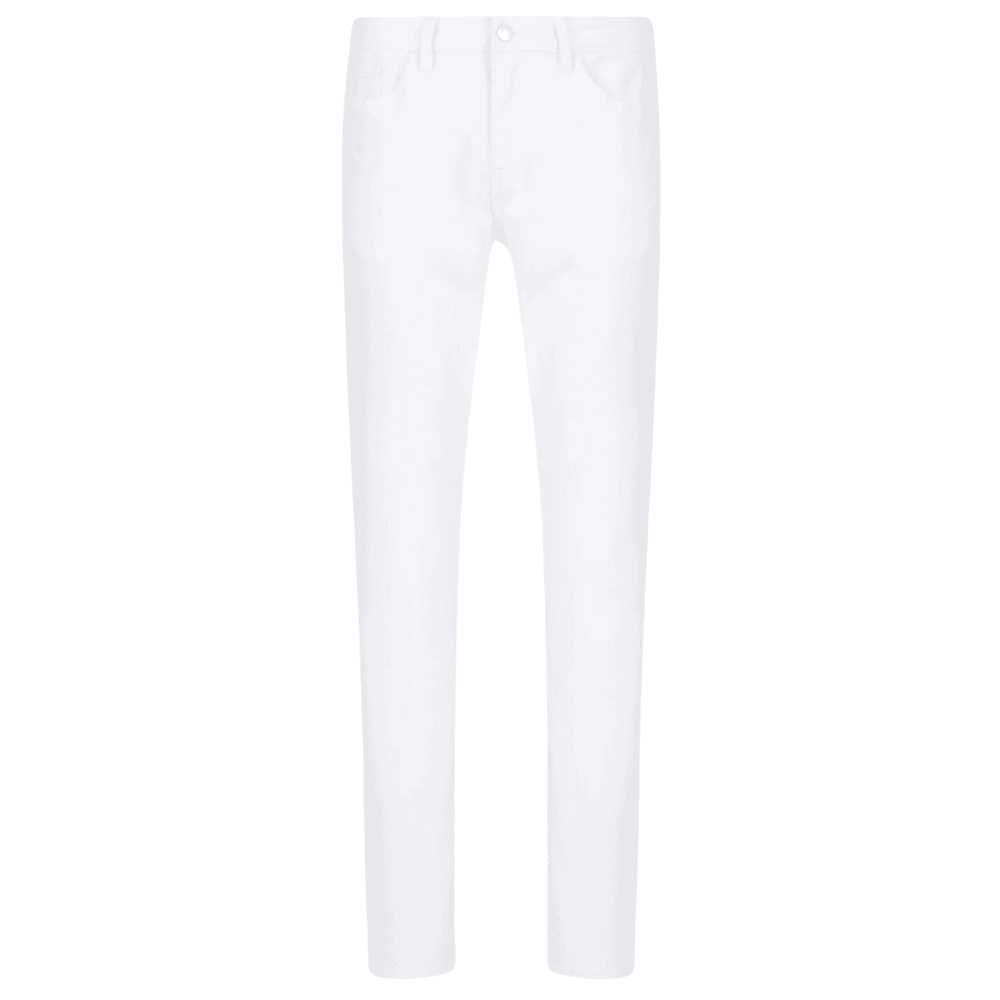 Skinny Fit White Jeans