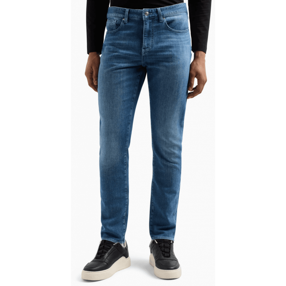 Skinny Fit Blue Jeans