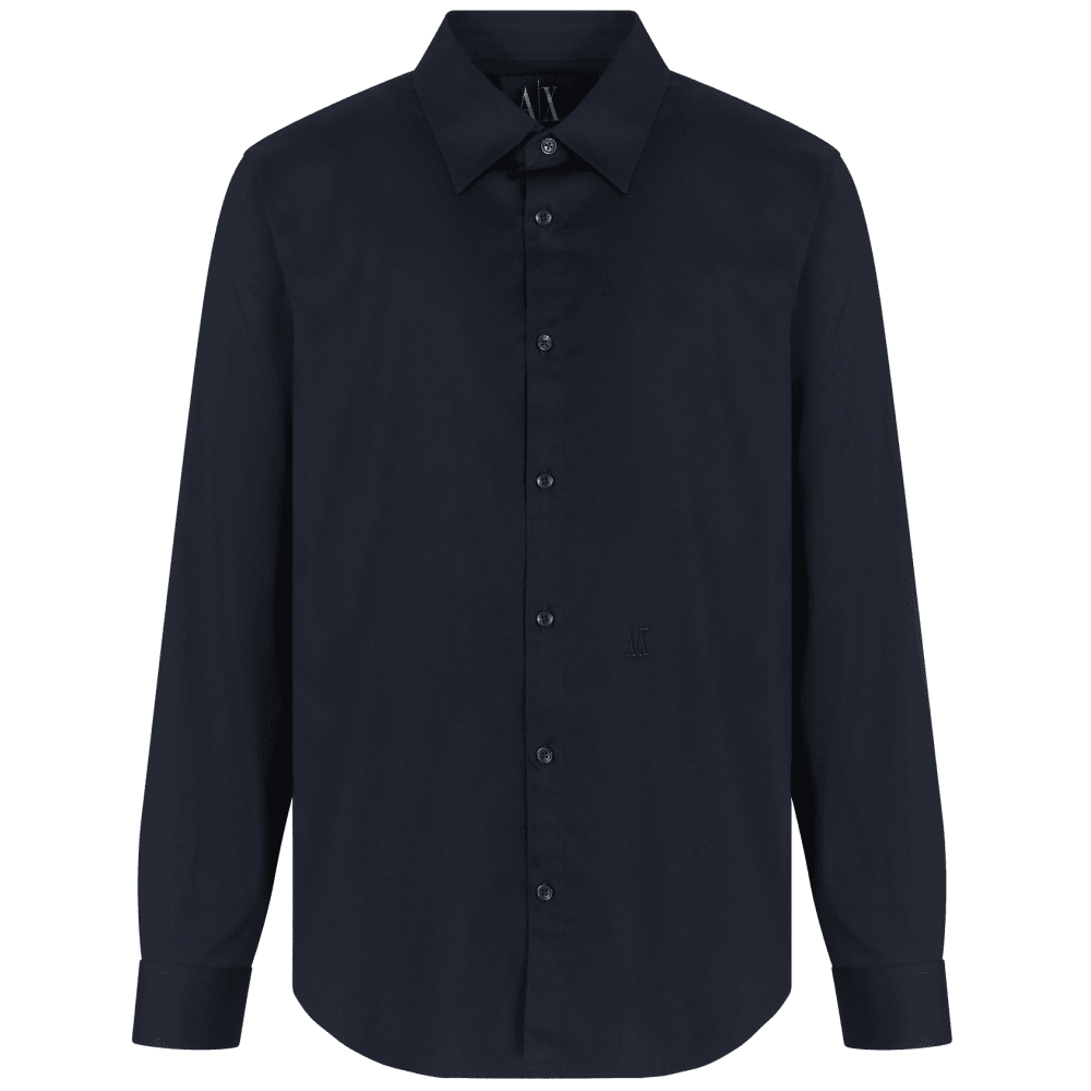 Classic Slim Fit Navy Shirt