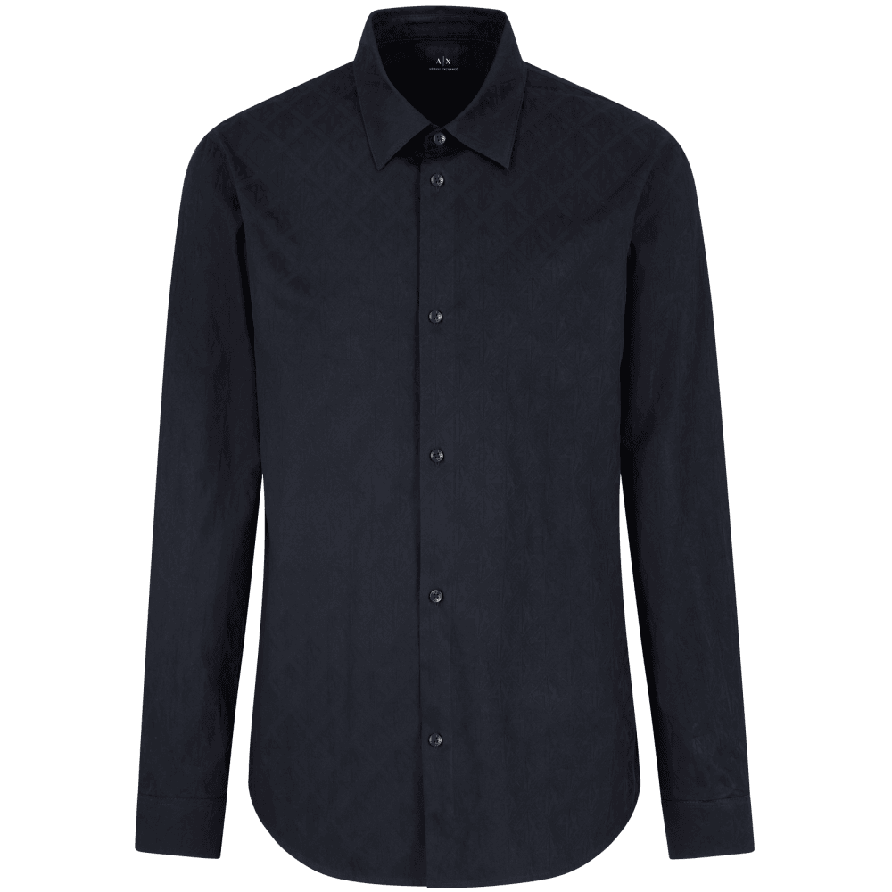 Monogram Logo Deep Navy Shirt
