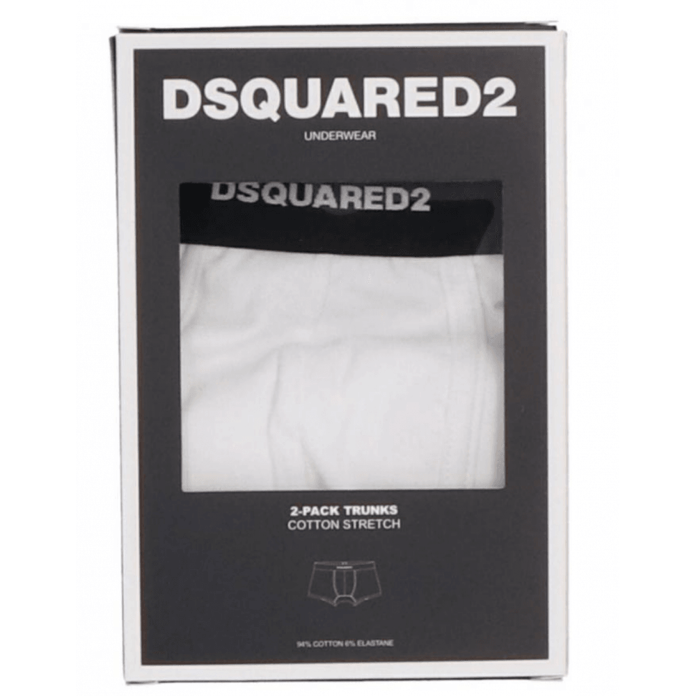 Cotton 2Pack Black/White Boxers