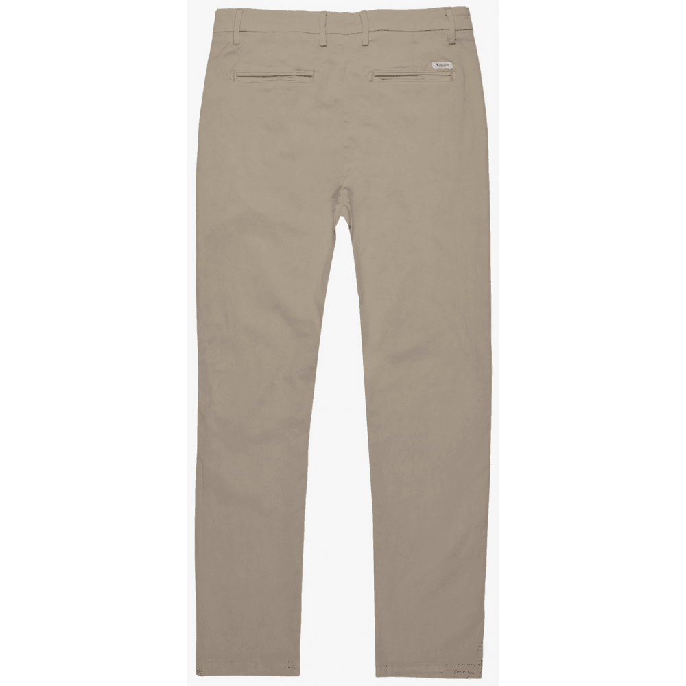 Cotton Beige Slim Fit Chino