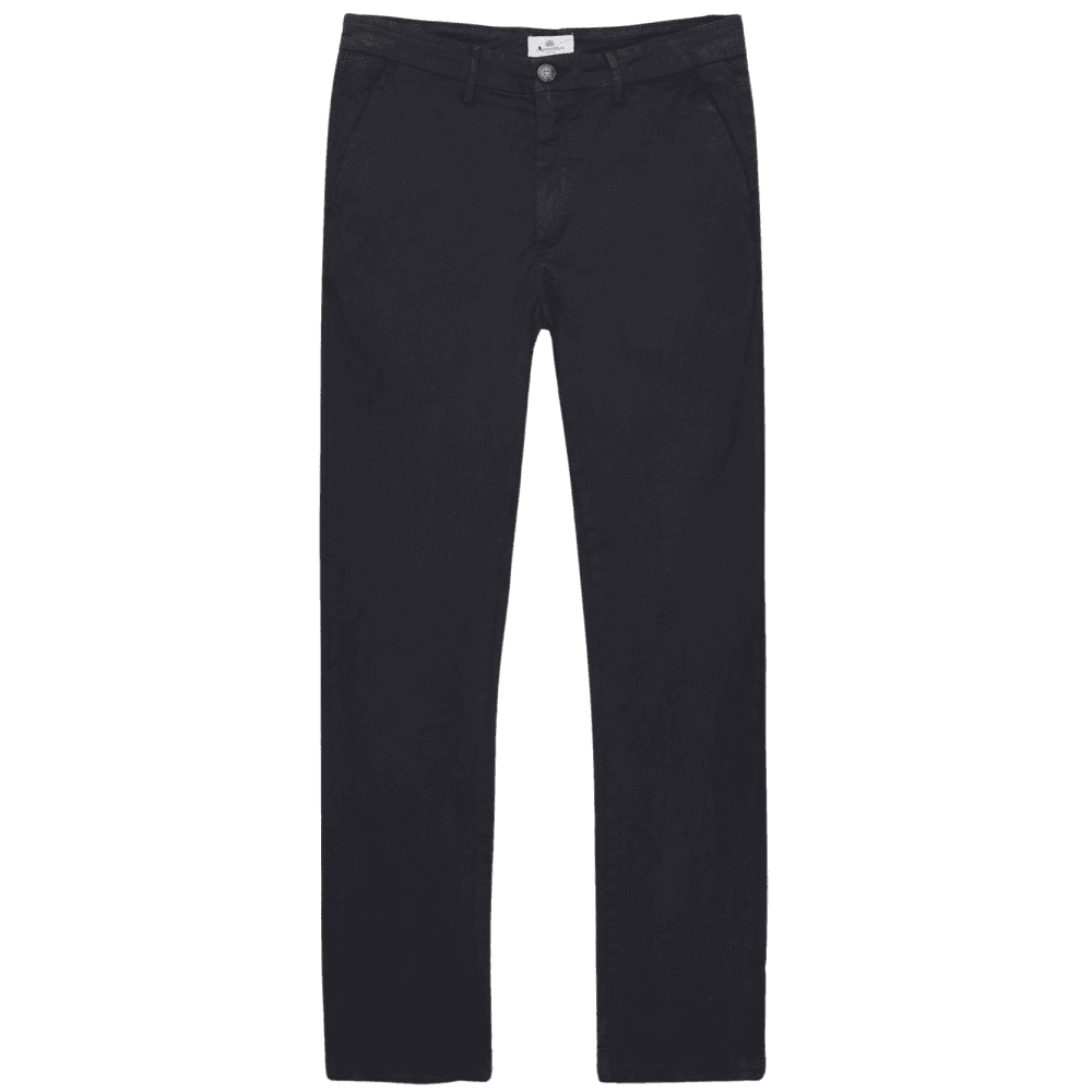 Cotton Navy Slim Fit Chino
