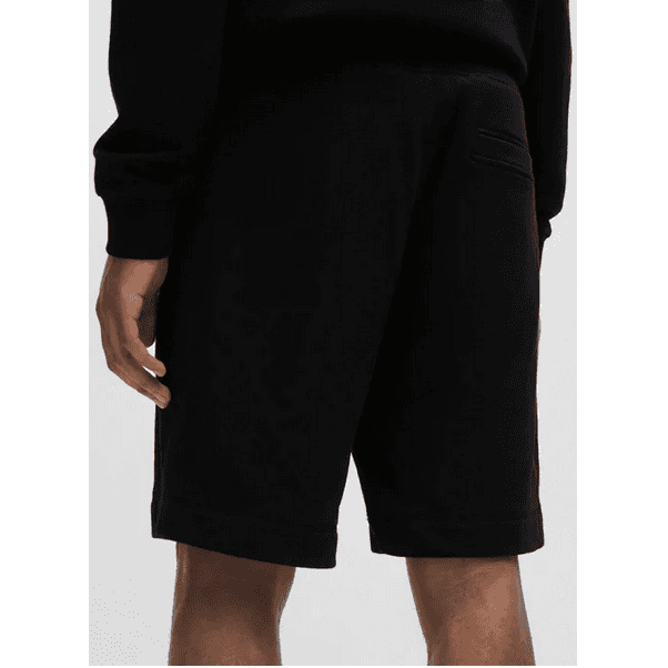 Sewalk Cotton Regular Fit Black Shorts