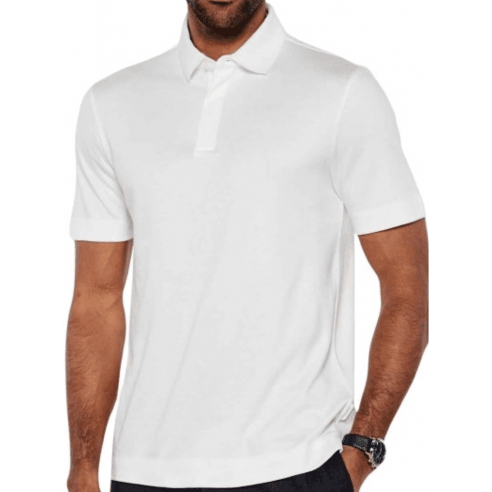 P-Press Slim Fit White Polo Shirt