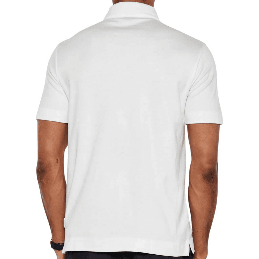 P-Press Slim Fit White Polo Shirt