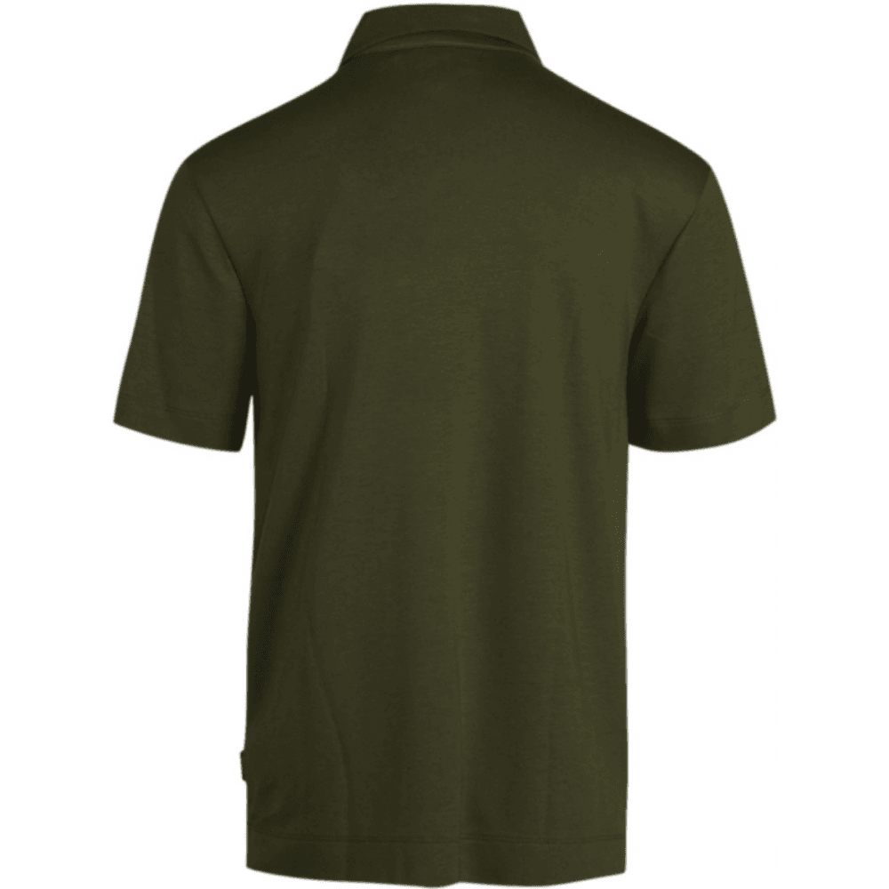 P-Press Slim Fit Green Polo Shirt