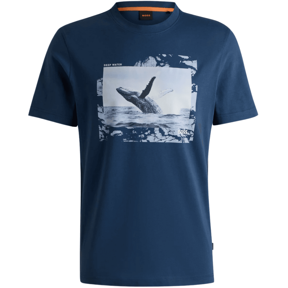 Te_Dunetrace Photographic Print Blue T-Shirt