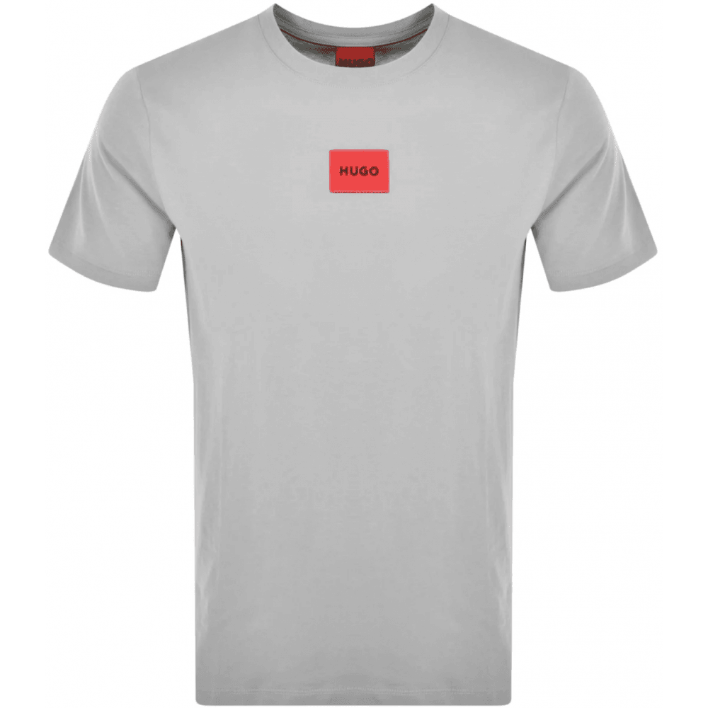 Diragolino212 Patch Logo Grey T-Shirt