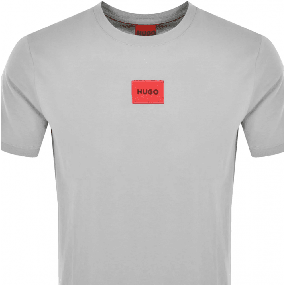 Diragolino212 Patch Logo Grey T-Shirt