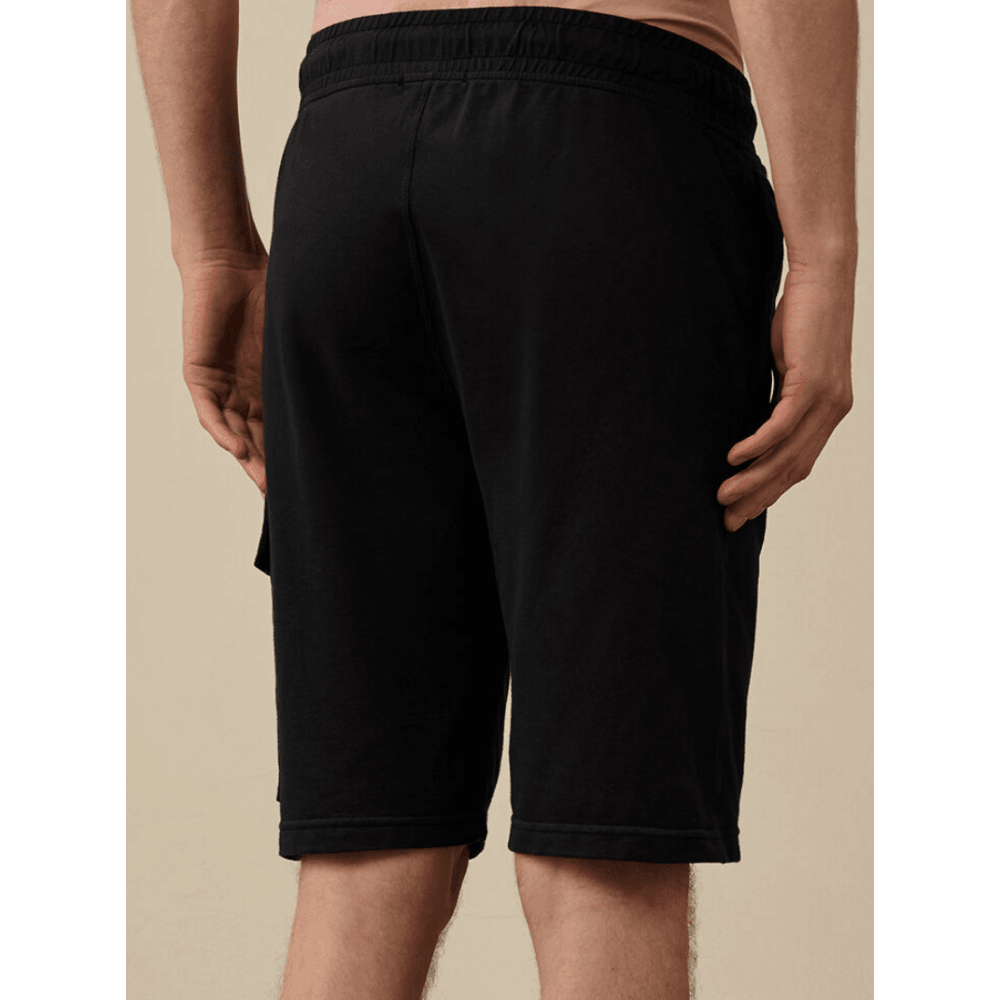 Light Fleece Lens Pocket Navy Cargo Shorts