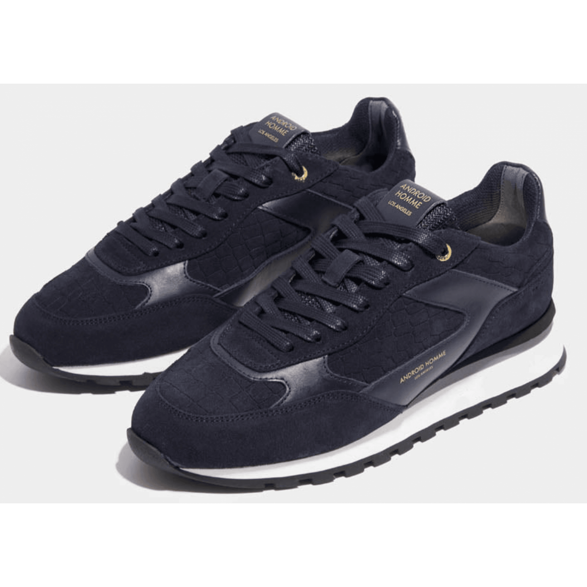 Lechuza Navy Suede Racer Sneaker