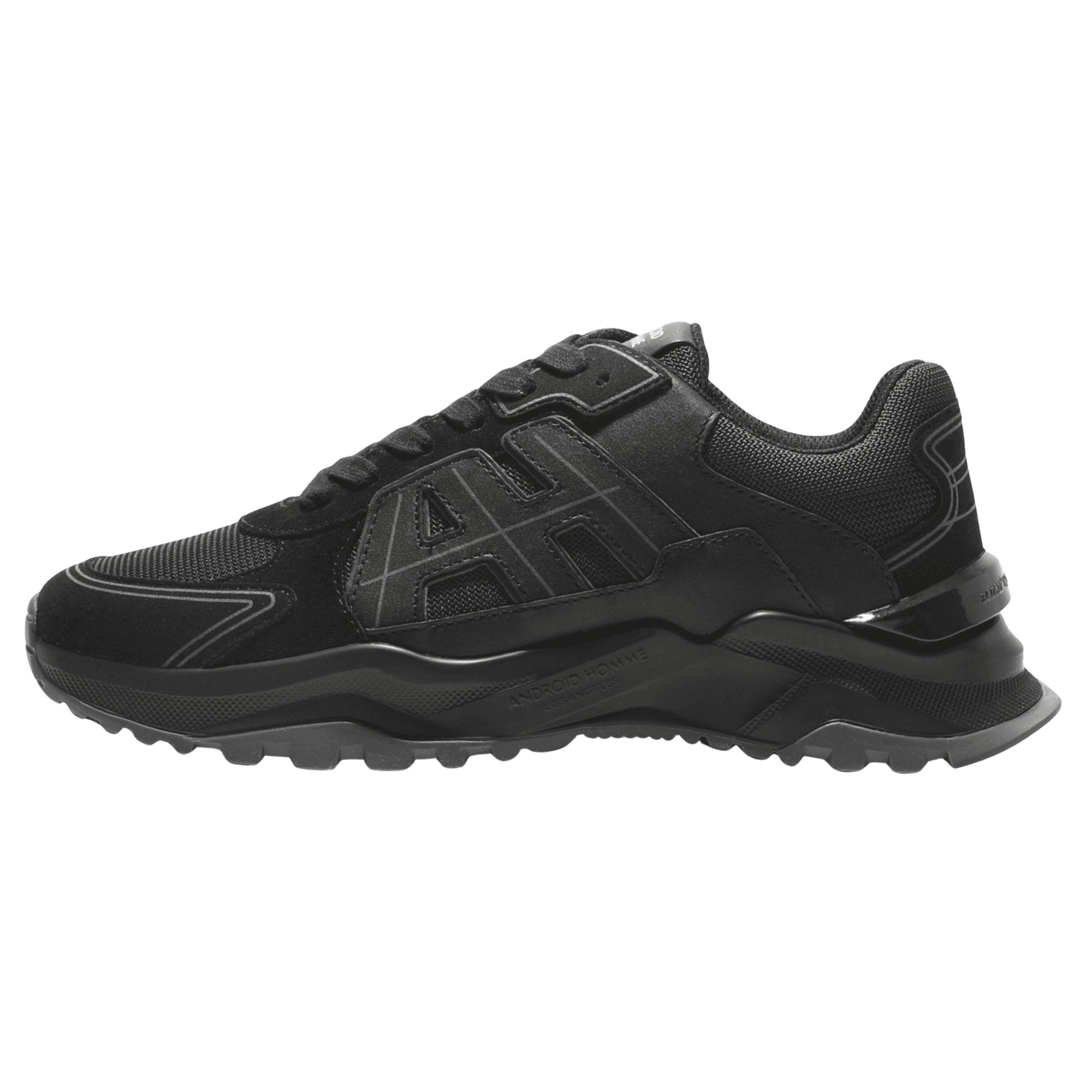 AH ONE Black Runner Sneaker