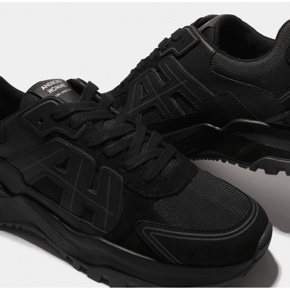 AH ONE Black Runner Sneaker