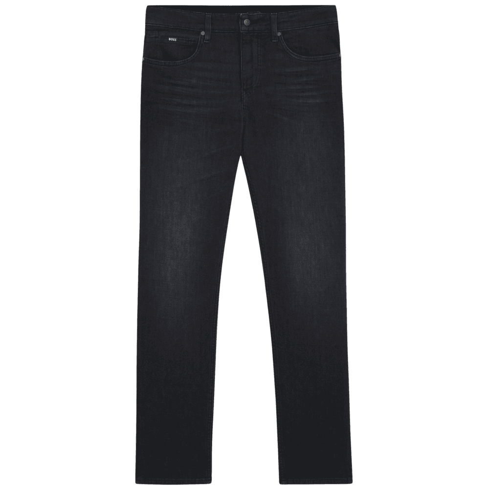 H-Delaware Slim Fit Cashmere Touch Charcoal Grey Jeans