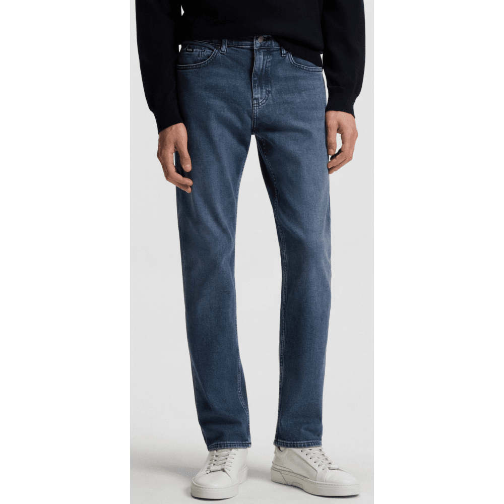 H-Delaware Slim Fit Modern Fit Blue Jeans