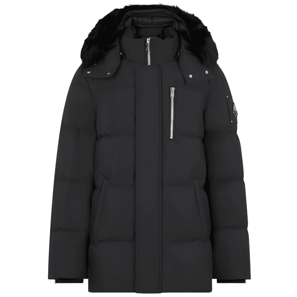 Cloud 3Q Parka Black/Black Fur