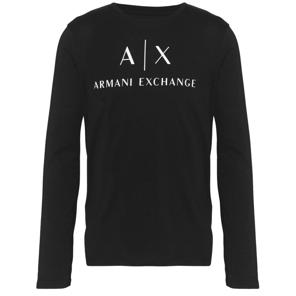 Graphic Logo Black Long Sleeve T-Shirt