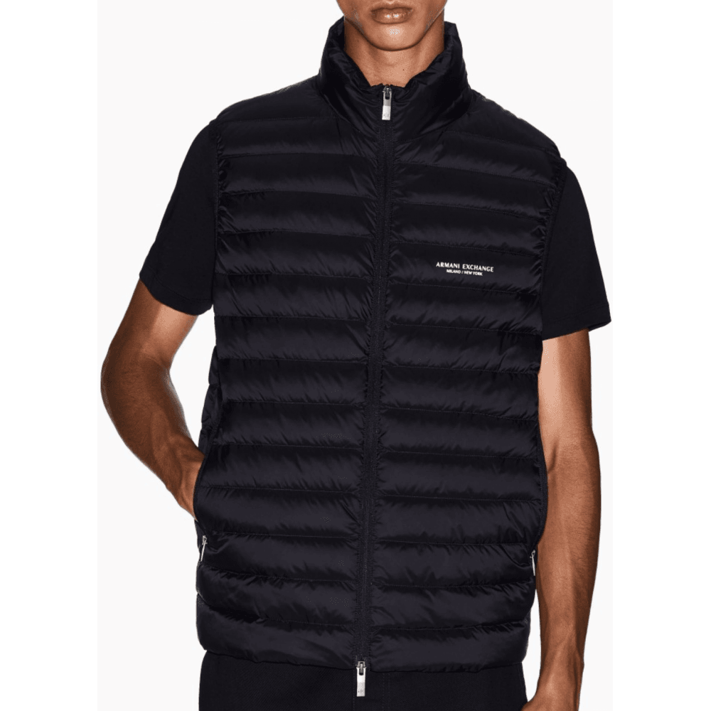 Full Zip Fine Padded Gilet