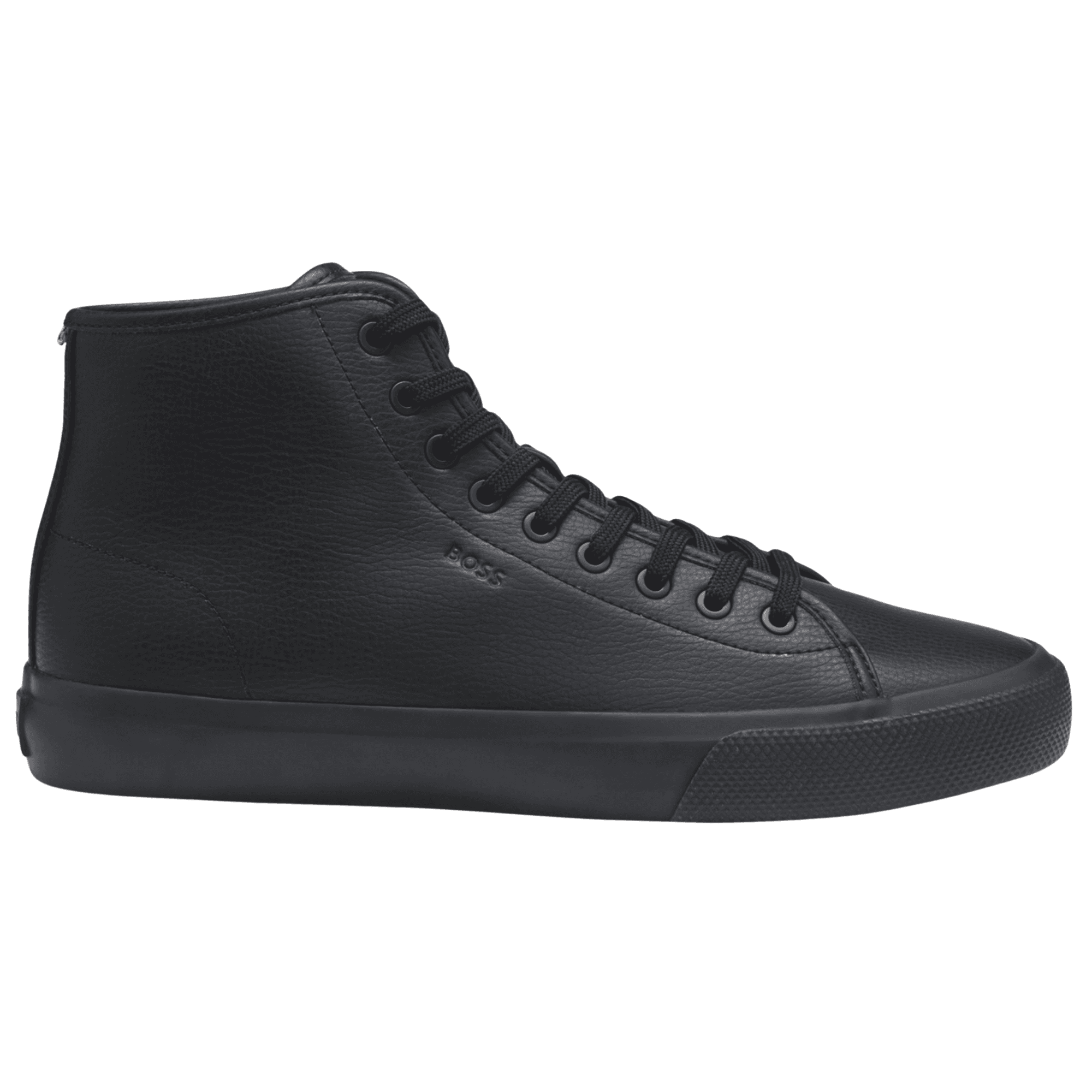 Aiden Triple Black High Top Trainer