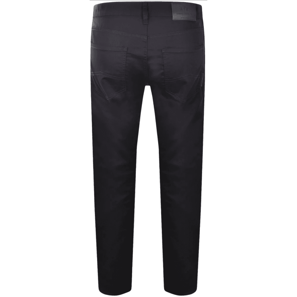 Extra Slim Fit 5-Pocket Navy Gabardine Jeans