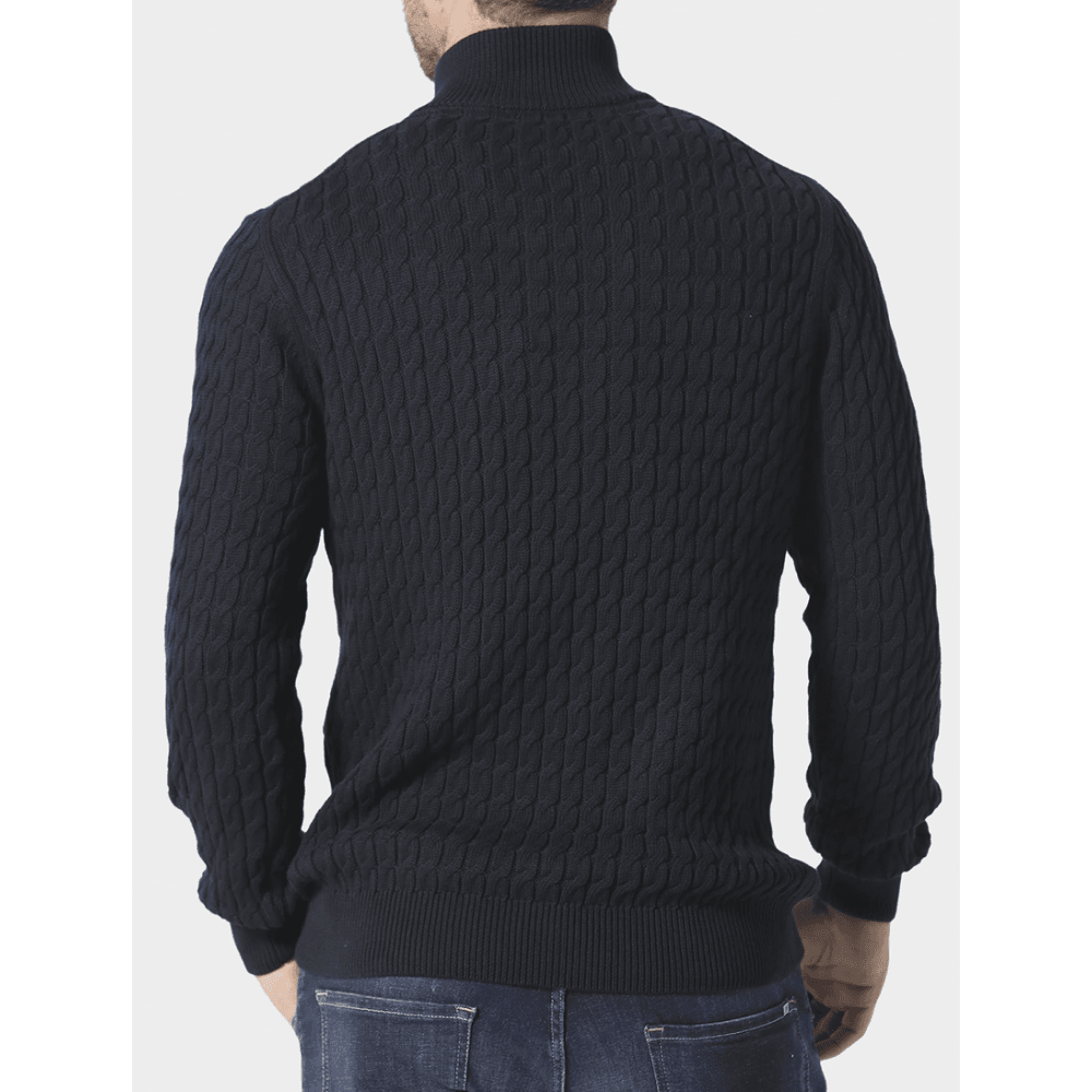 Portie Navy Knitwear Jumper