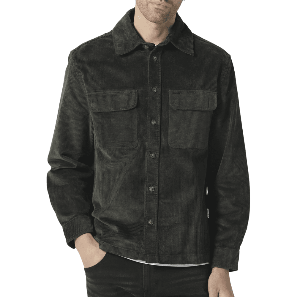 Avening Khaki Corduroy Overshirt