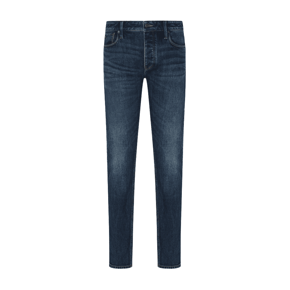J75 Stone-Washed Blue Slim Fit Jeans