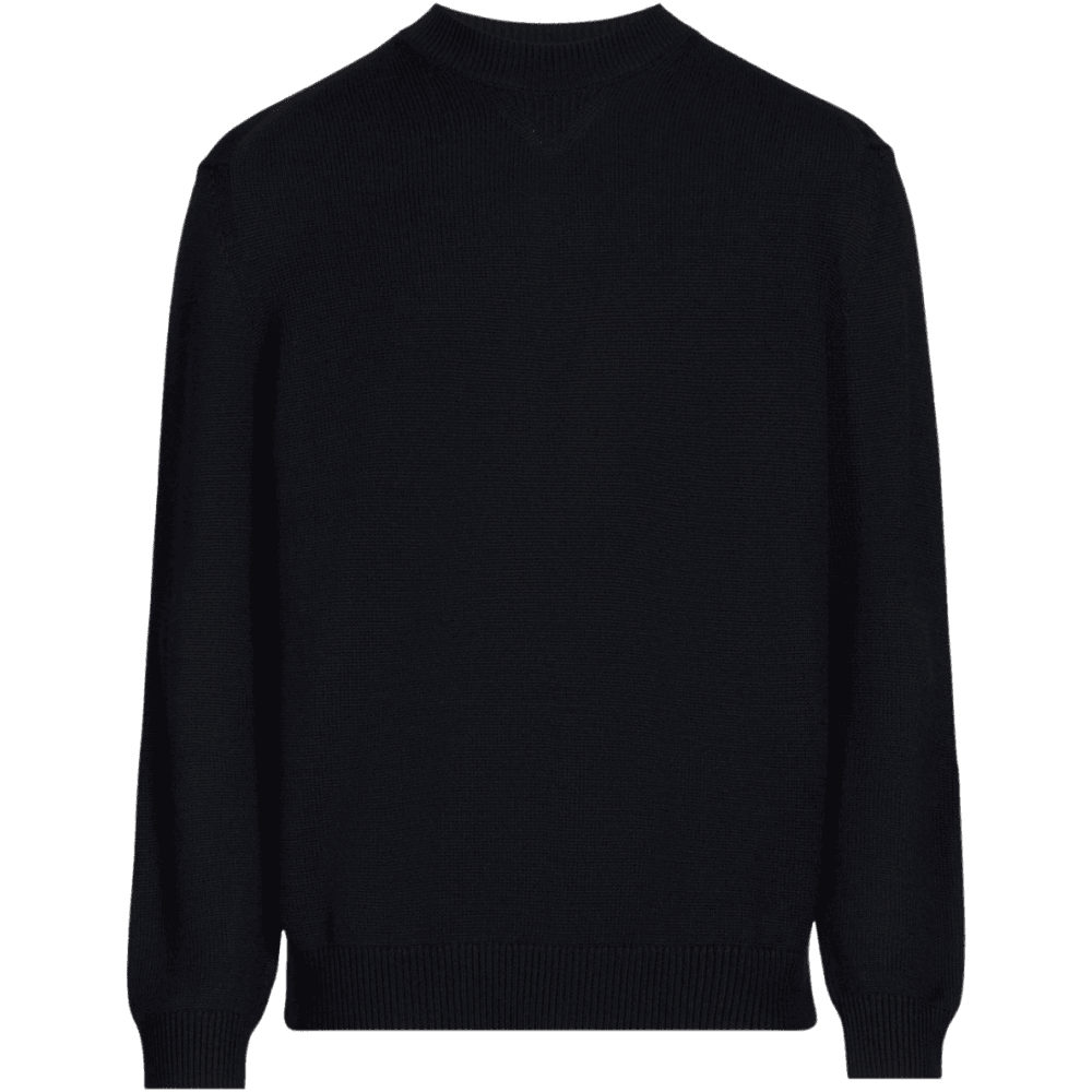 Ribbed Knit Navy Knitwear Jumper
