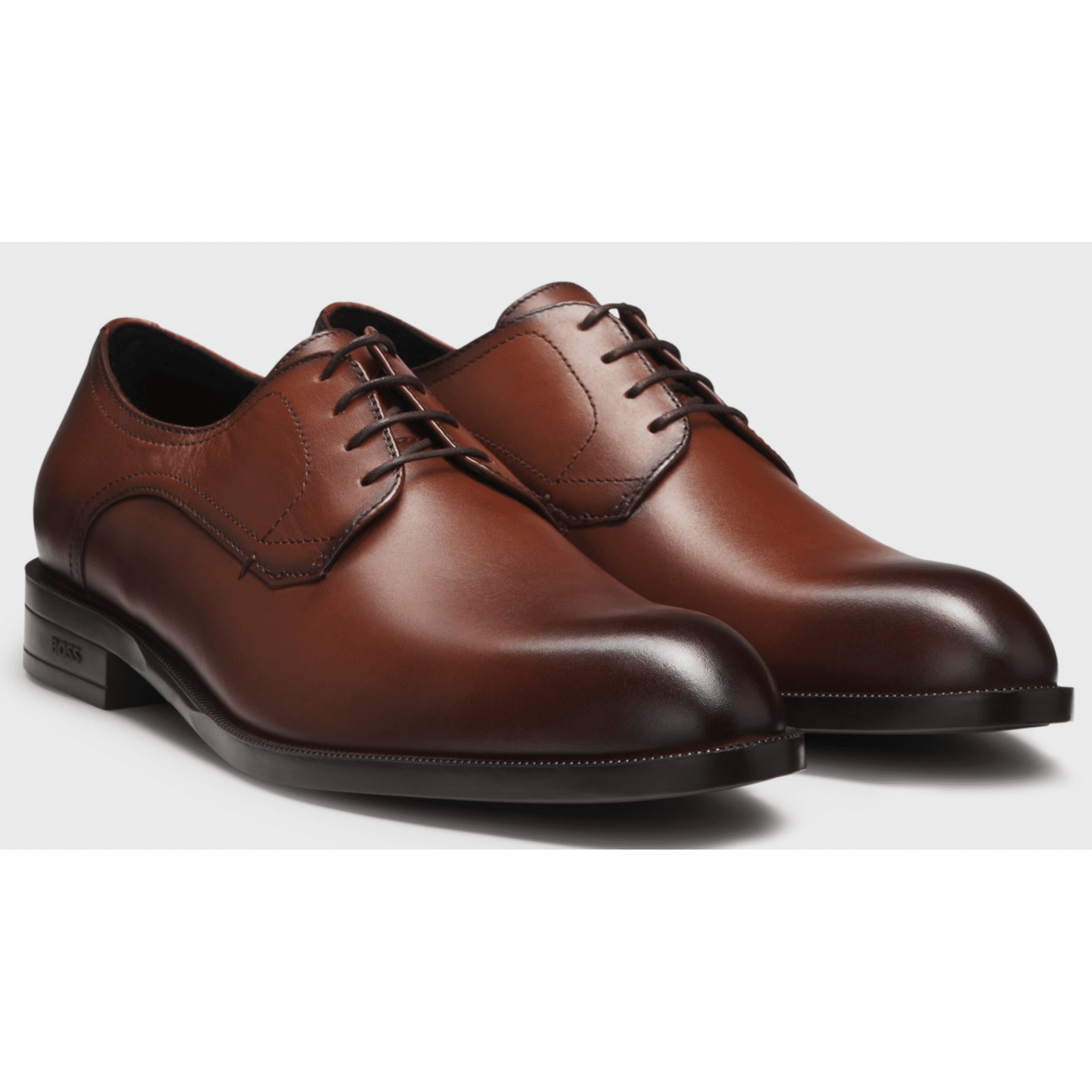 Tayil_Derb Leather Brown Derby Shoes