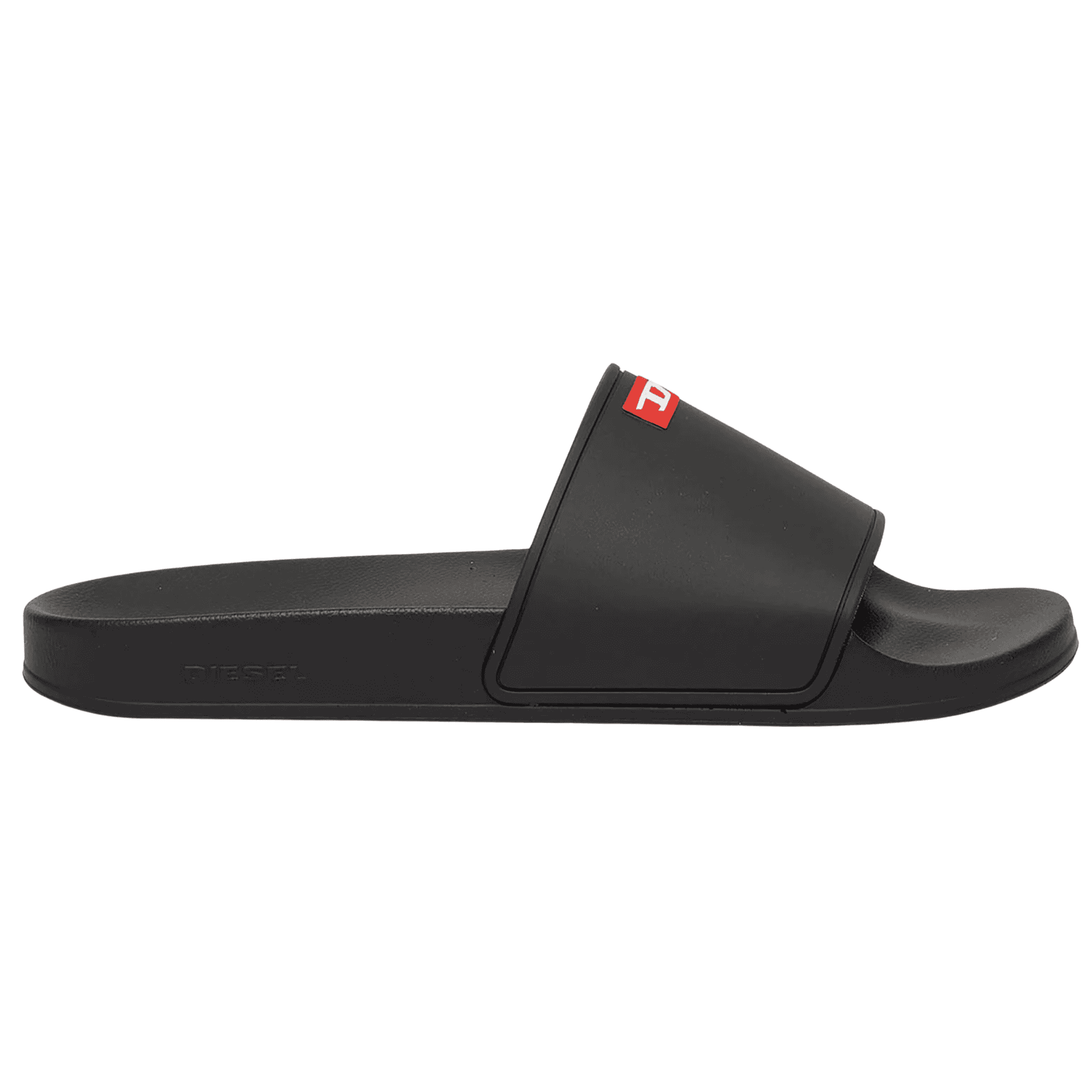 SA Swim Black Rubber Sliders