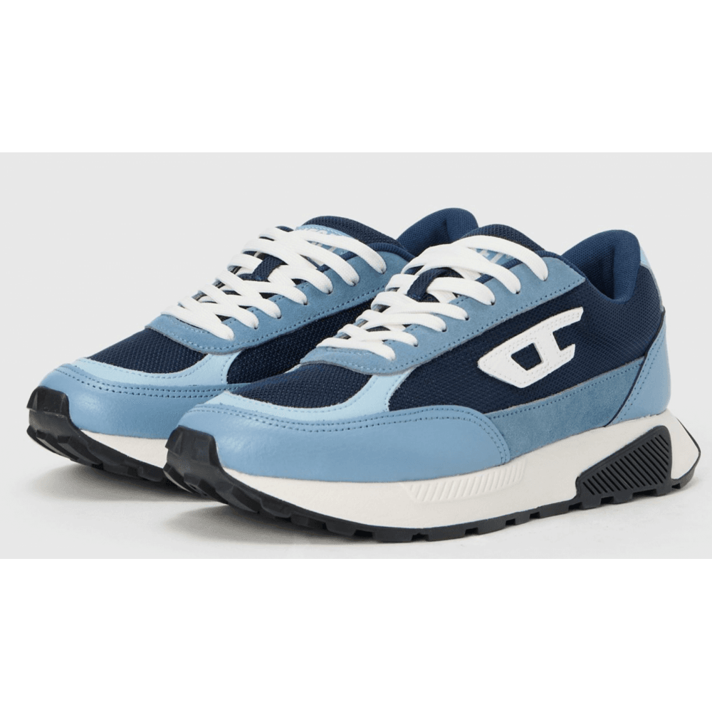Tame Laced Up Blue Racer Trainers