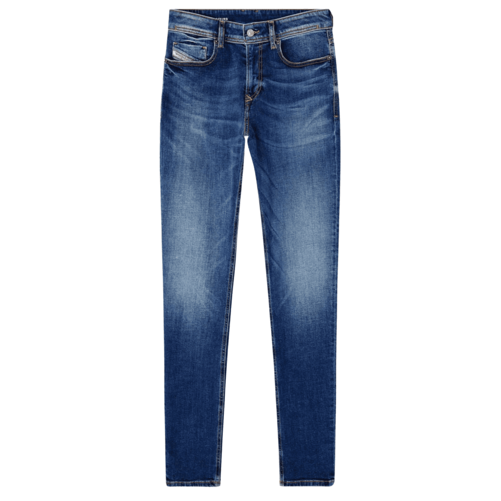 1979 Sleenker Skinny Fit Mid Wash Blue Jeans