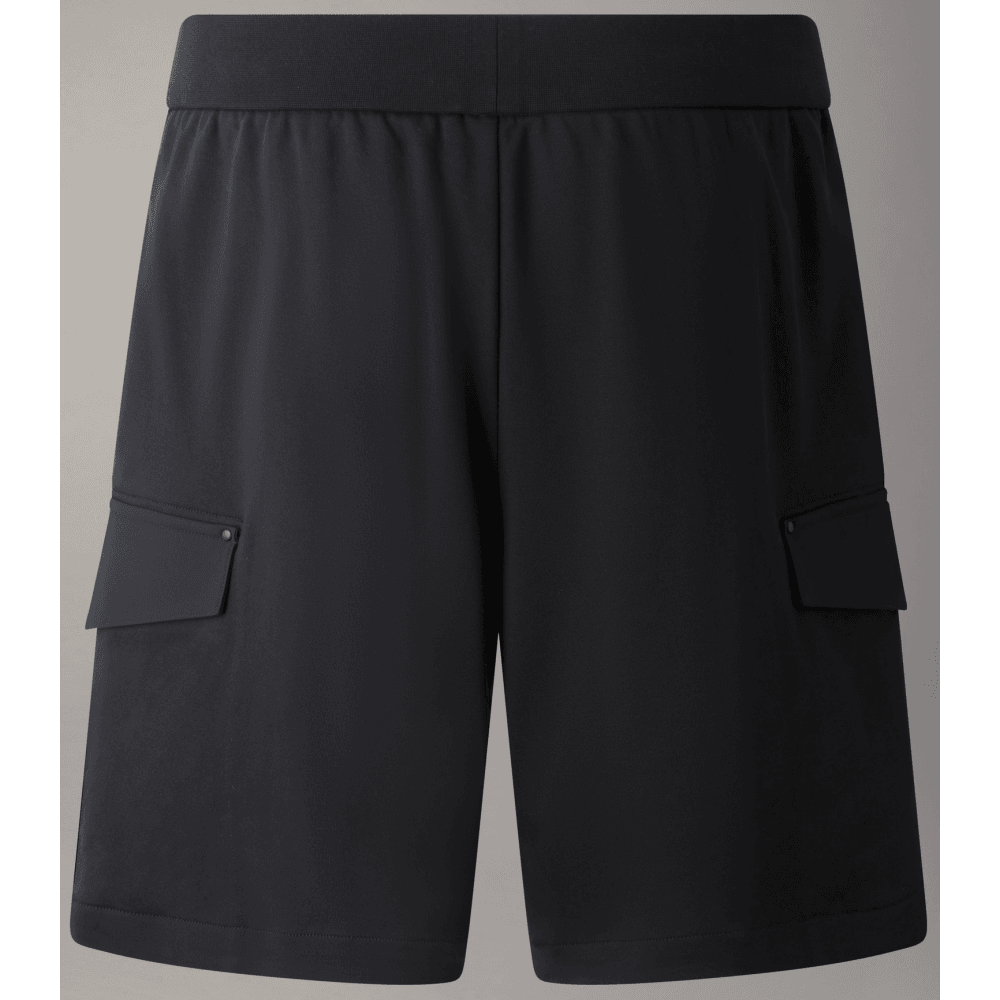 Dalon Metal Logo Black Cargo Shorts